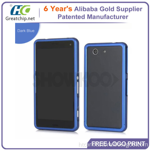 Mobile phone case for Sony z4mini aluminum bumper case High quality Factory price